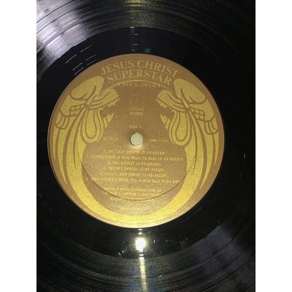 Jesus Christ Superstar 1970 vinyl Rock Opera VG - Picture 5 of 9
